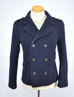 Authentic $1125 Iceberg Double Breasted Wool Jacket Coat US M EU 50