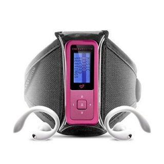   Sistem Energy 1604 Sport 4Gb  Player in Fuchsia Red with Armband