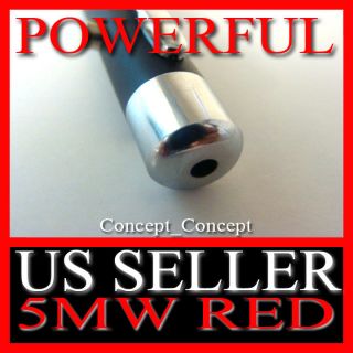 NEW Laser pointer RED pen Beam Light 5mW Powerful