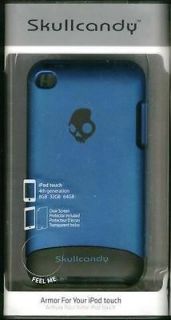 New SKULLCANDY CASE & SCREEN PROTECTOR iPod Touch 4G 4th Generation 