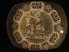 Straight sided plate, Staffordshire English made by Iro