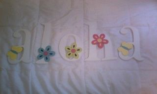   Wall Letters   perfect for Pottery Barn Kids Island/Surf nursery/room