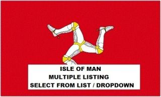Isle of Man 2001 2003 Select From List (Multiple Listing 7) Sets 