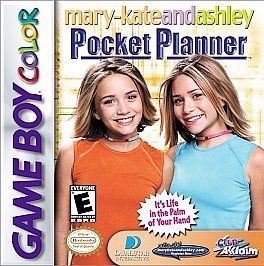 Mary Kate and Ashley Pocket Planner Nintendo Game Boy Color, 2000 