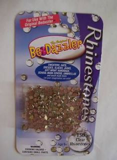 Bedazzler Clear Rhinestone Refill Pack 150 pc