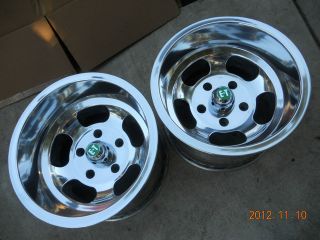   INDY STYLE 15x10 SLOT MAG WHEELS FORD GASSER MAGS HOTROD VAN TRUCK