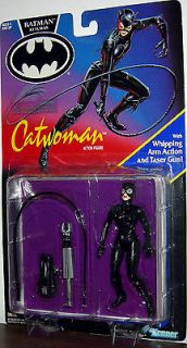   ~ CATWOMAN WITH WHIPPING ARM ACTION AND TASER GUN~ 1991 KENNER