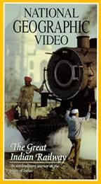 National Geographic Video   The Great Indian Railway VHS, 1997