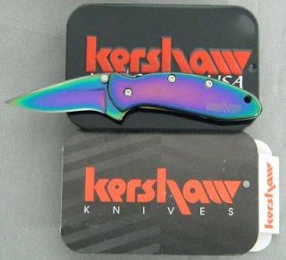 KERSHAW KNIFE 1600VIB RAINBOW CHIVE 1600 SPEED SAFE ASSISTED ONION 