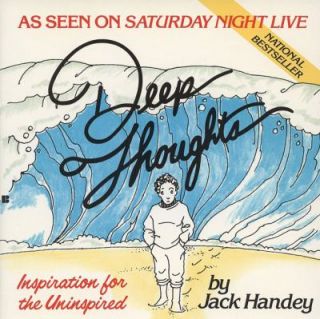 Deep Thoughts by Jack Handey 1992, Paperback