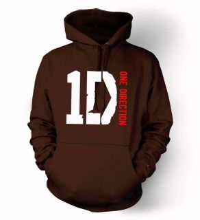 1D One Direction logo Hoodie Niall Zayn Liam Louis Harry boy band fan 