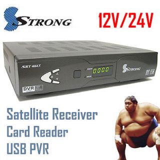 STRONG SRT 4664X Satellite Receiver,12V, PVR,Smart Card