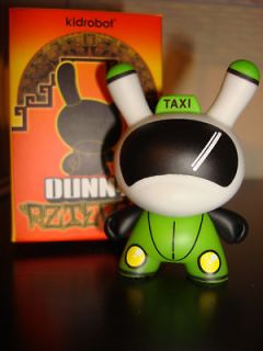 Kidrobot Dunny 3 Azteca 2 Anais E3 Taxi 2/25 Urban Vinyl Figure Toy 
