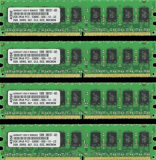 8GB (4X2GB) MEMORY FOR DELL PRECISION 380 390 390N T3400