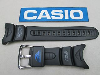Casio Sea Pathfinder watch band SPF 40 SPF 40 1 black resin