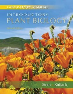Introductory Plant Biology by Kingsley R. Stern and James Bidlack 2007 