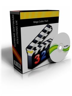 The Mega Codec Pack, for Media Player audio and video reinstallation 