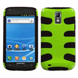   T989(Galaxy S II) Case Cover Hybrid Fishbone Natural Pearl Green