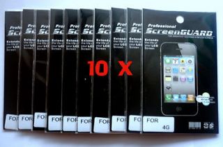 10 packages Front CLEAR Screen Protector Film Shield Guard for iphone 