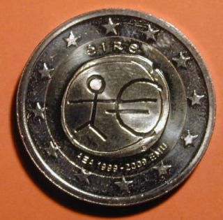 ireland irish two euro coin 2009 unc from ireland returns