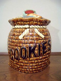 Flour Gunny Sack money/loot Bag COOKIE JAR cookies/biscui​t ceramic 