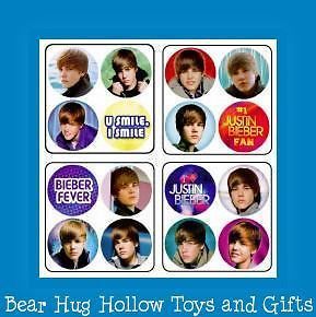 64 justin bieber dot stickers party favors 