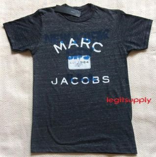 marc m jacobs black usa new york city tee t shirt small