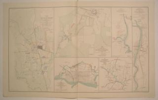 Battle of Corinth / Iuka, Mississippi c.1895 antique folio Civil War 