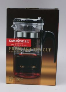 Kamjove TP 200*Glass Tea Pot* Large Gongfu Art Tea Cup 1000ml