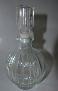 French Cut Glass Decanter   1930s   Modele Depose 0.375L