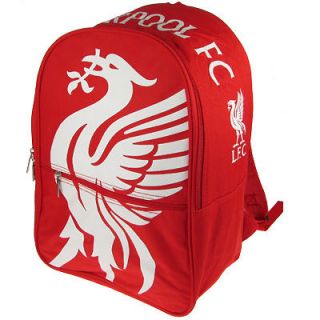 Liverpool FC Official Product Backpack Large Club Crest & Name New 