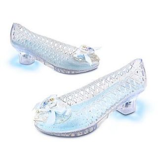 Disney Princess Cinderella Light Up Shoes Girls size 9/10