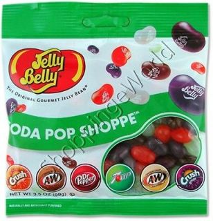 SODA POP SHOPPE Jelly Belly Beans 1to12 3.5 oz ~ Candy