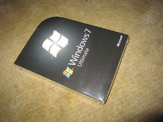 windows 7 ultimate 32 and 64 bit retail software