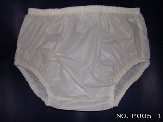 ADULT BABY PLASTIC PANTS PVC incontinence #P005 1 Size Large