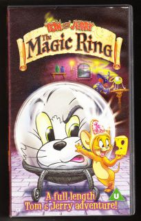 TOM AND JERRY   THE MAGIC RING   VHS PAL (UK) VIDEO