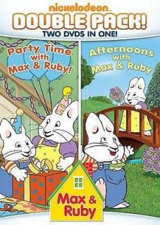 MAX AND RUBY   AFTERNOONS WITH MAX AND RUBY/PARTY TIME WITH MAX   NEW 