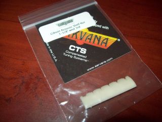 NEW   Earvana Compensated 1 5/8 Nut For Gibson Acoustic, Wound 3rd 