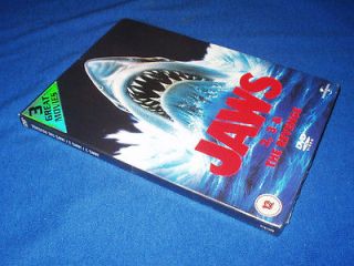 JAWS 2 3 & 4 The Revenge Movie Boxset DVD