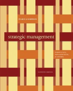   Management by Richard Robinson and John Pearce 2008, Hardcover