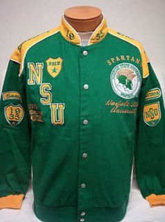 Norfolk State NSU Spartans Heavyweight Racing Jacket