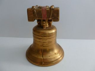 Liberty Bell Decanter Philadelphia Blended Whisky 1976 22 karat Gold 