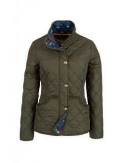 NWOT Tom Joules MOREDALE Quilted Womens Jacket Evergreen 3 Sizes
