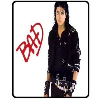New Michael Jackson BAD MJ Rare Fleece Blanket Gift