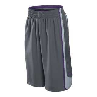 Nike LeBron James GT9 Mens Basketball Shorts Gray/Purple #439163 064