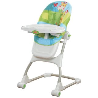 Fisher Price Discover and n Grow Jungle EZ Clean Baby Highchair High 
