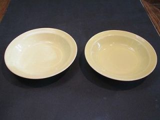 Vintage LuRay persian cream 2 7 3/4 rimmed soup bowls As is