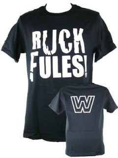John Cena Ruck Fules Old School WWE T shirt New