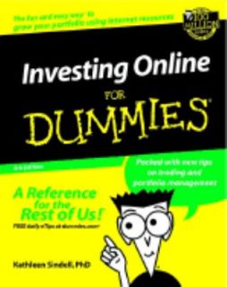   Online for Dummies by Kathleen Sindell 2002, Paperback