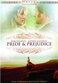 Pride and Prejudice DVD, 2010, 2 Disc Set, Collectors Edition